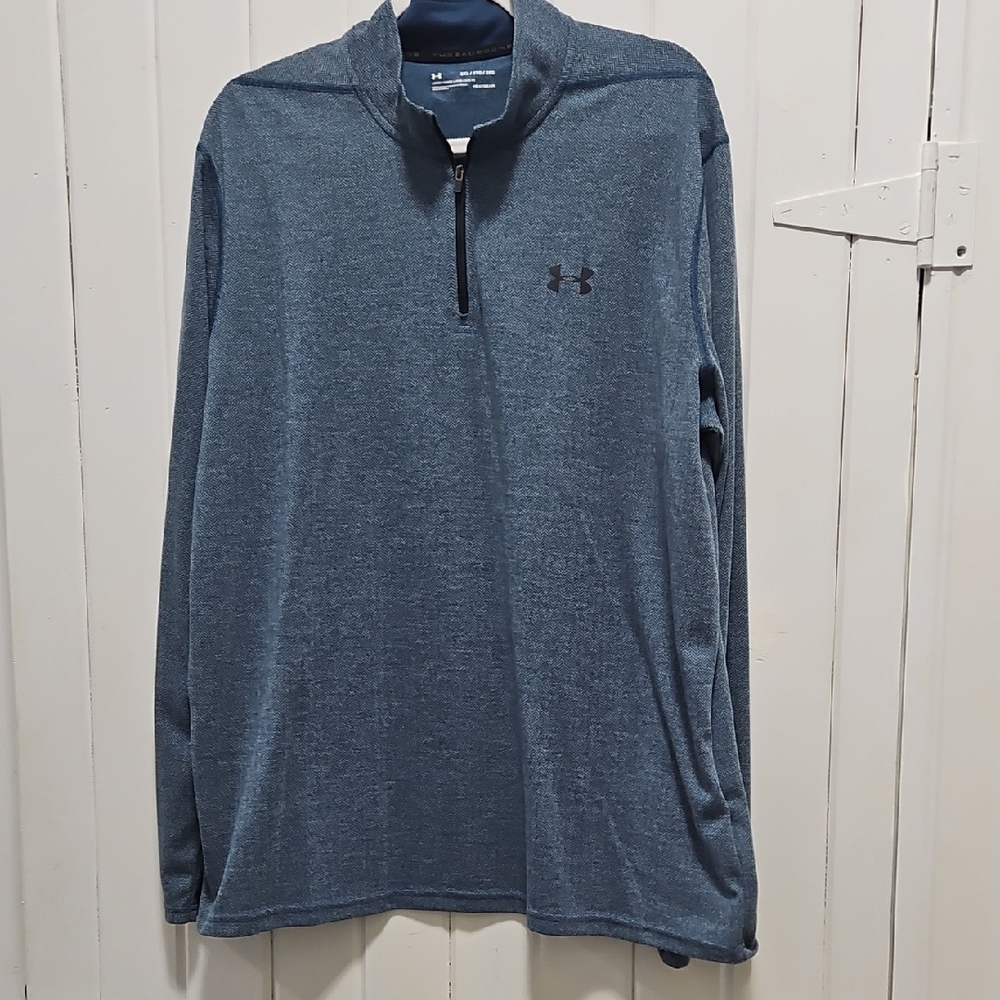 Under Armour Heathered Blue Pullover